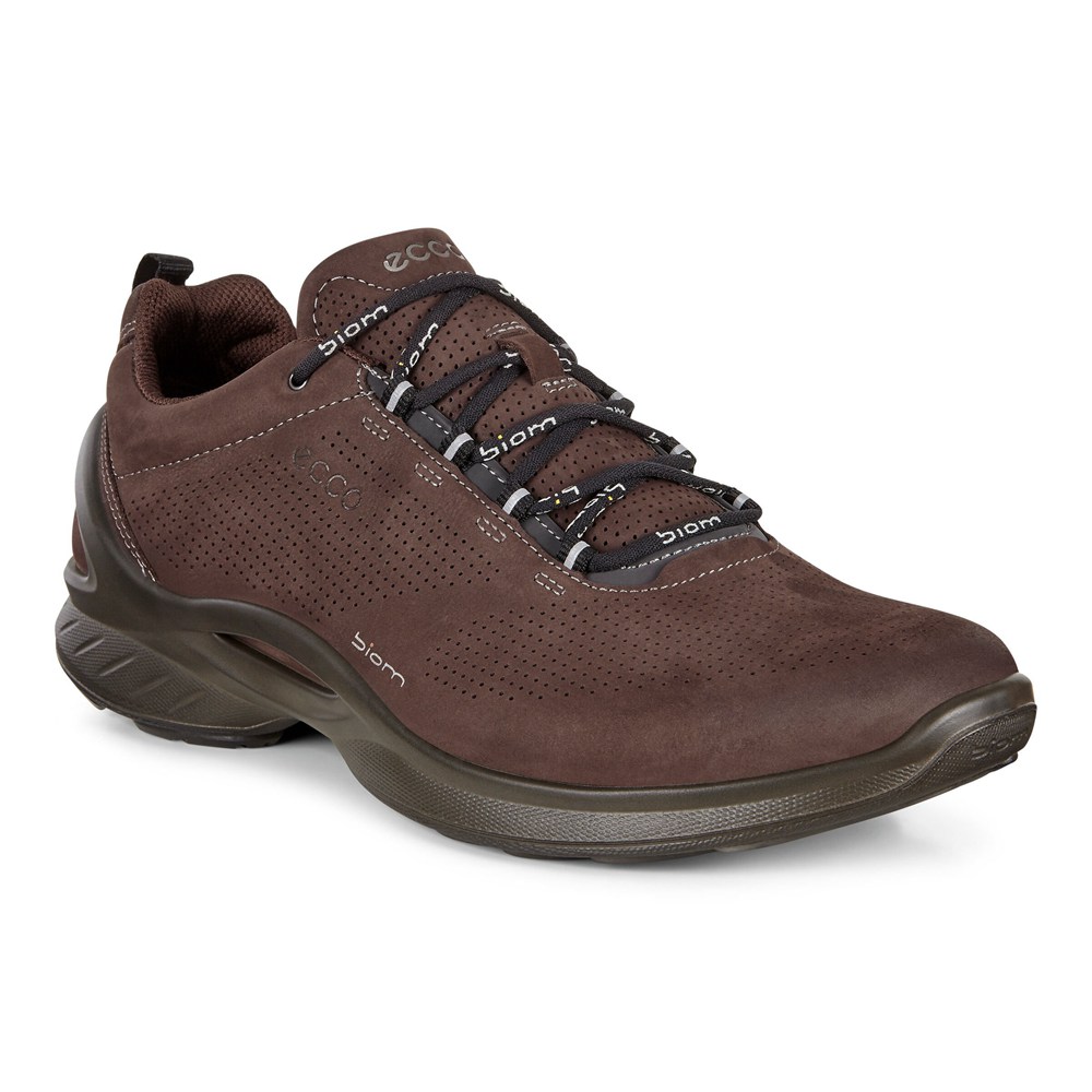 Tenis De Montaña Hombre - ECCO Biom Fjuel Perf - Marrom - CLD874291